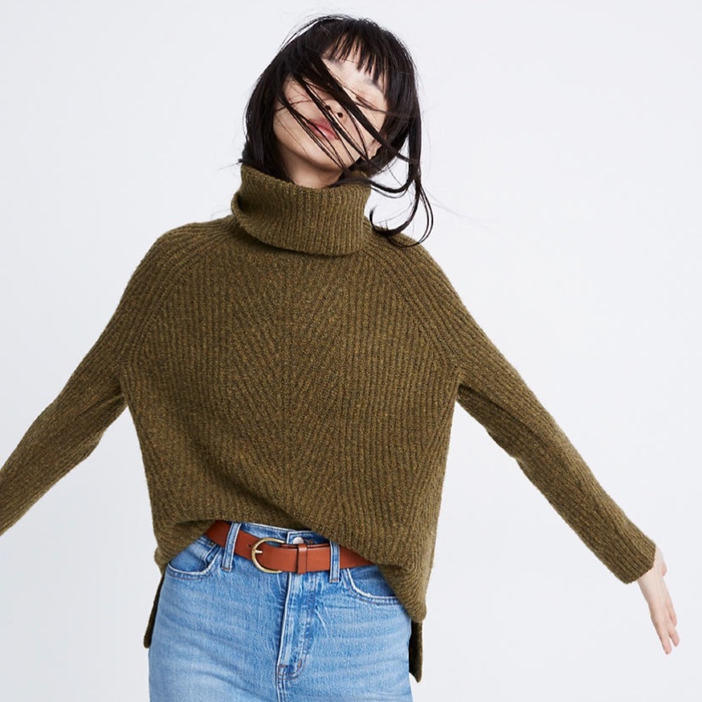 NWT Mercer Turtleneck Sweater in Coziest Yarn